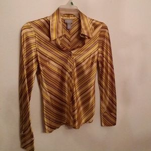 Polyester Long Sleeve Shirt Size Small